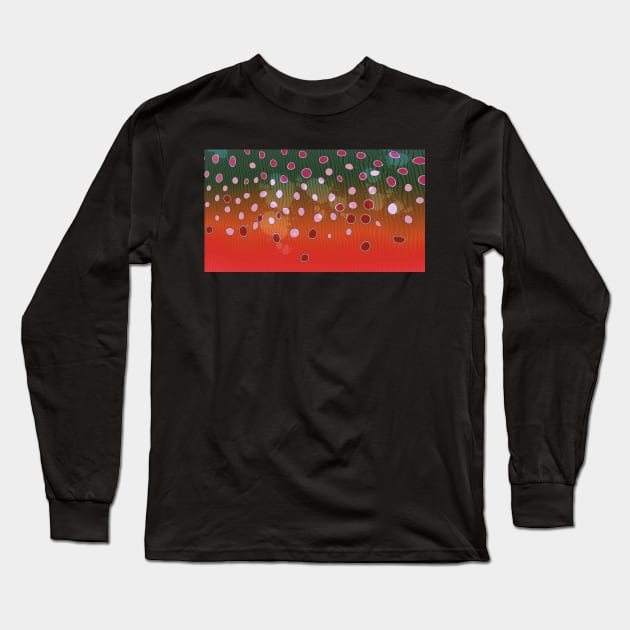 Arctic Char Camo Long Sleeve T-Shirt by MikaelJenei